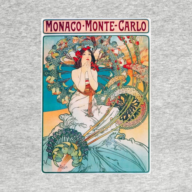 Monaco Monte Carlo (1897) by WAITE-SMITH VINTAGE ART